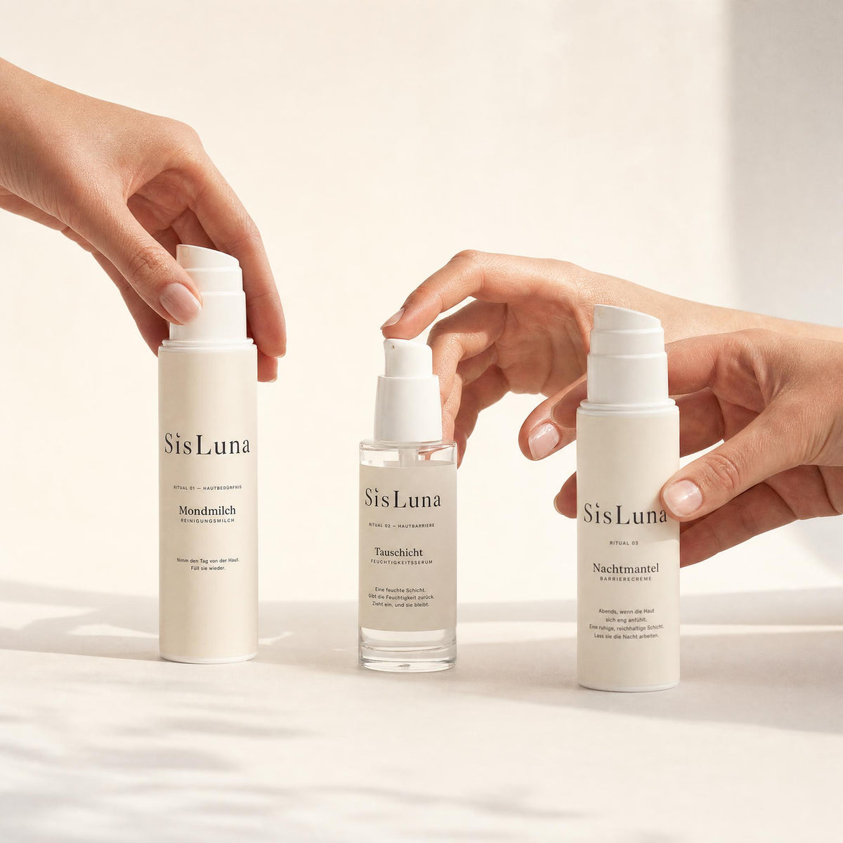 Das Abendritual — Mondmilch, Tauschicht, Nachtmantel